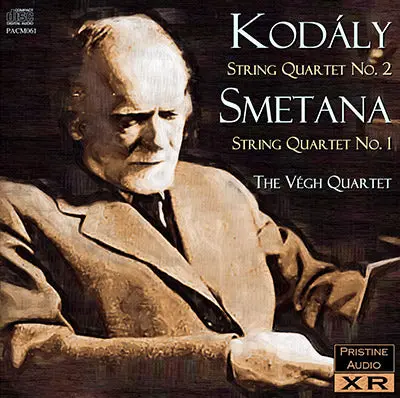 Vegh Quartet Kodály & Smetana: String Quartets (1954) - Pacm061 - Cd 1