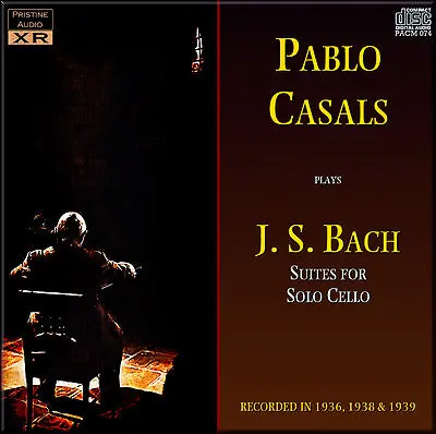 Casals Bach: Suites For Solo Cello (1936-39) - Pacm074 - Cd 1