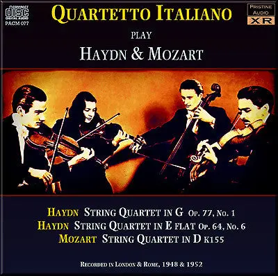 Italian Quartet Haydn & Mozart String Quartets (1948/52) - Pacm077 1