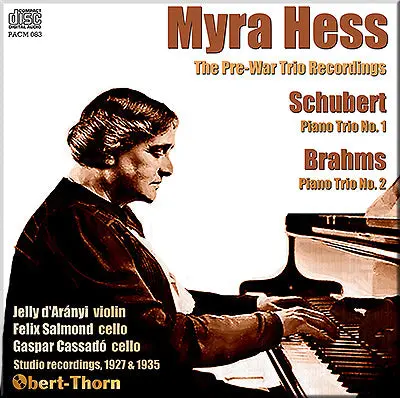 Hess Schubert & Brahms Piano Trios (1927/35) - Pacm083 - Cd 1