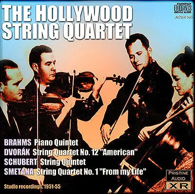 Hollywood Quartet Plays Brahms, Dvořák, Schubert & Smetana (1950-55) - Pacm085 1