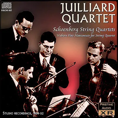 Juilliard Quartet Schoenberg, Berg & Webern: String Quartets (1951-2) - Pacm087 - Cd 1