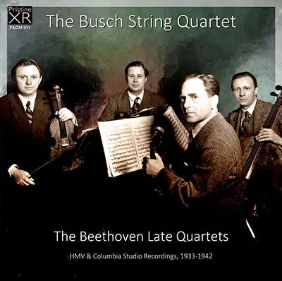 Busch Quartet Beethoven: The Late Quartets (1933-42) - Pacm093 - Cd 1