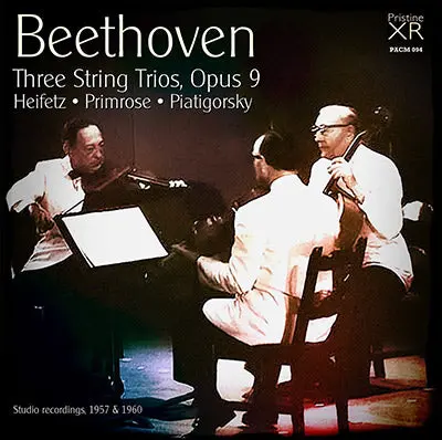 Heifetz, Primrose, Piatigorsky Beethoven: Three String Trios, Op. 9 (1957/60) - Pacm094 - Cd 1