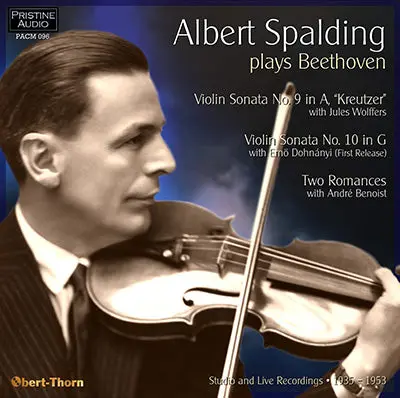 Spalding Plays Beethoven Sonatas & Romances (1935-53) - Pacm096 - Cd 1
