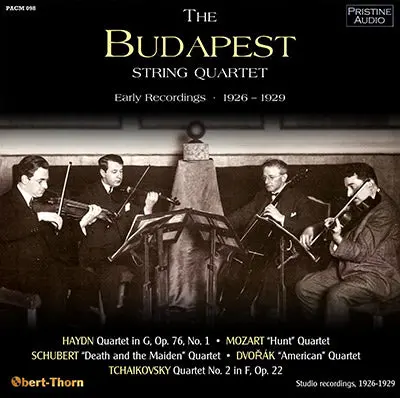 Budapest Quartet Early Recordings (1926-29) - Pacm098 - Cd 1