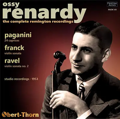 Ossy Renardy The Complete Remington Recordings (1953) - Pacm103 1