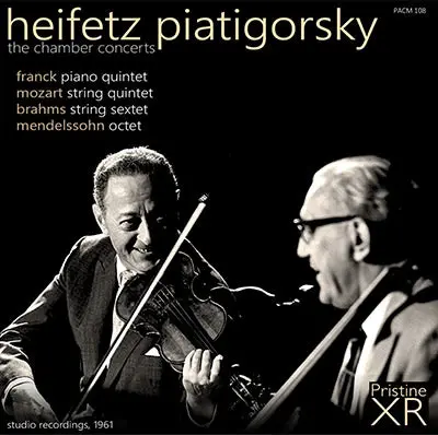 Heifetz, Piatigorsky The Chamber Concerts (1961) - Pacm108 1