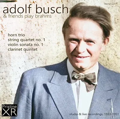 Adolf Busch And Friends Play Brahms (1933-1951) - Pacm117 1