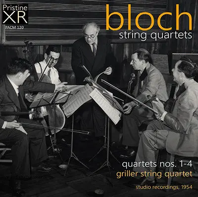 Griller Quartet Bloch String Quartets (1954) - Pacm120 1