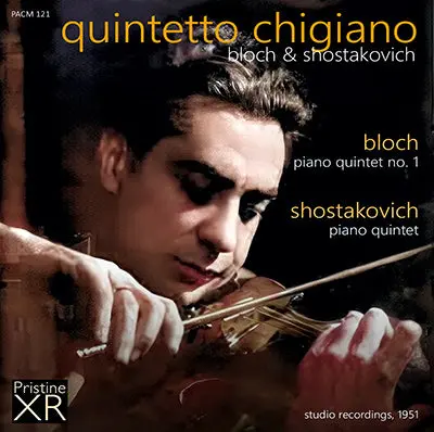 Quintetto Chigiano Bloch & Shostakovich Piano Quintets (1951) - Pacm121 1