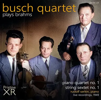 Busch Quartet Plays Brahms (1949) - Pacm124 - Cd 1