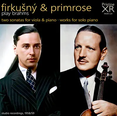Firkušný & Primrose Brahms Viola Sonatas & Solo Works (1958/59) - Pacm129 - Cd 1