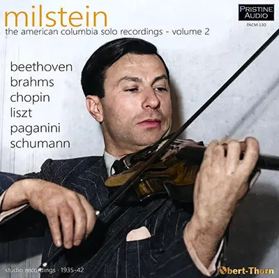 Milstein The American Columbia Solo Recordings – Volume 2 (1935-42) - Pacm130 1
