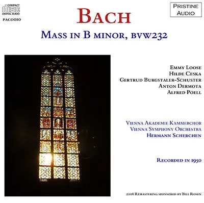 Scherchen Bach: B Minor Mass (1950) - Paco010 - Cd 1