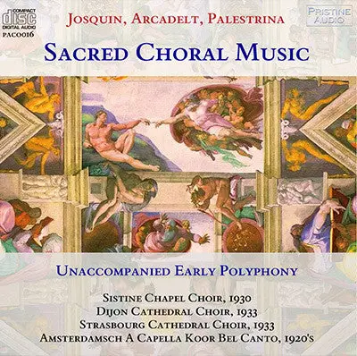 Sacred Choral Music Josquin, Arcadelt, Palestrina (1929-1933) - Paco016 1