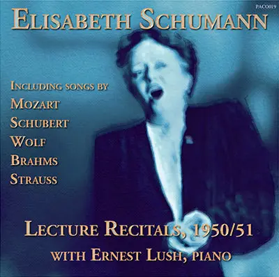 Schumann Bbc Lecture Recitals (1950, 1951) - Paco019 - Cd 1