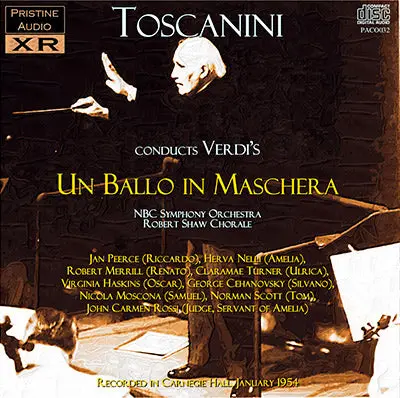 Toscanini Verdi: Un Ballo In Maschera (1954) - Paco032 - Cd 1