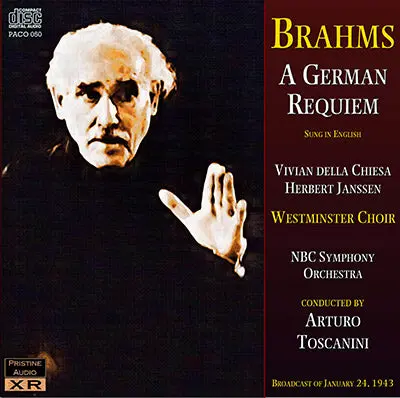Toscanini Brahms: Ein Deutsches Requiem (1943) - Paco050 - Cd 1