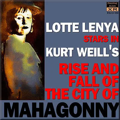 Lenya Weill: The Rise And Fall Of The City Of Mahagonny (1956) - Paco055 1