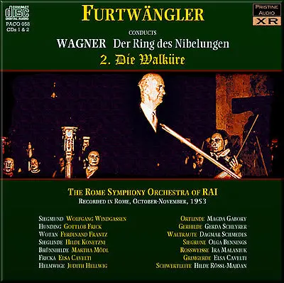 Furtwängler Wagner Ring Cycle: 2. Die Walküre (1953, Rome) - Paco058 - Cd 1