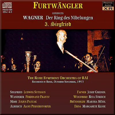 Furtwängler Wagner Ring Cycle: 3. Siegfried (1953, Rome) - Paco059 - Cd 1
