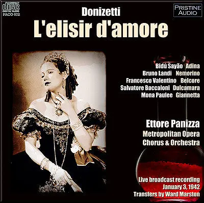 Panizza Donizetti: L'elisir D'amore (1942) - Paco072 1