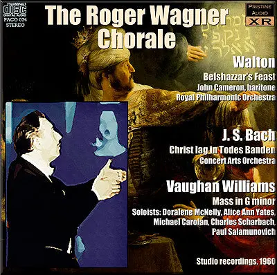 Roger Wagner Chorale Walton, Bach, Vaughan Williams (1960) - Paco074 1