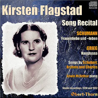 Flagstad Song Recital 1 - Schumann: Frauenliebe Und -Leben; Grieg: Haugtassa (1950/52) - Paco079 1