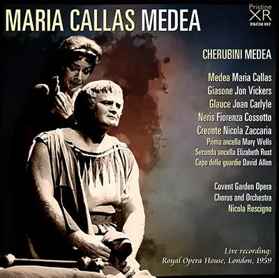 Callas Cherubini: Medea (1959, Covent Garden) - Paco119 - Cd 1