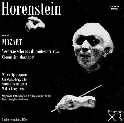 Horenstein Mozart: Coronation Mass And Vesperae Solemnes De Confessore (1956) - Paco124 1