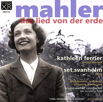 Walter Mahler: Das Lied Von Der Erde (1948) - Paco137 1