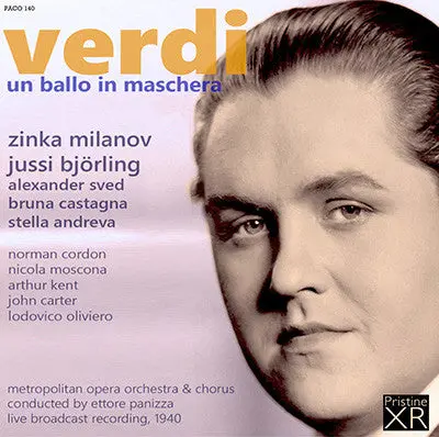 Björling In Verdi's Un Ballo In Maschera (1940) - Paco140 1