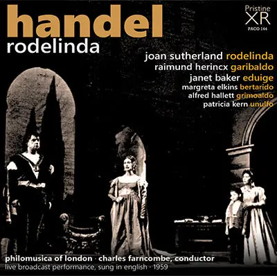 Sutherland Handel: Rodelinda (Sadler's Wells, 1959) - Paco144 - Cd 1