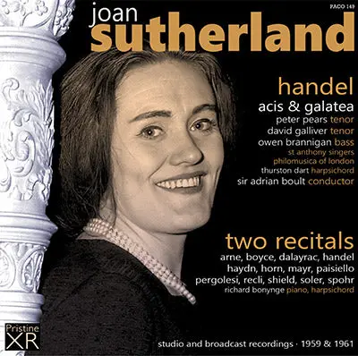 Sutherland Handel: Acis & Galatea, Two Recitals (1959, 1961) - Paco149 - Cd 1