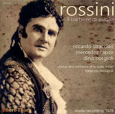 Riccardo Stracciari In Rossini's Il Barbiere Di Siviglia (1929) - Paco161 1