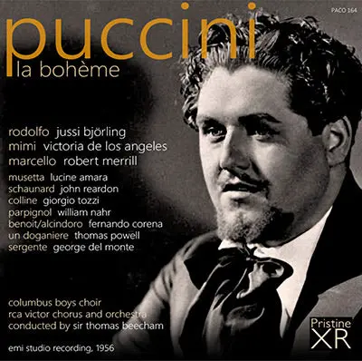 Björling, De Los Angeles, Beecham Puccini: La Bohème (1956) - Paco164 1