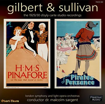 Sargent Gilbert & Sullvian: Hms Pinafore & The Pirates Of Penzance (D'oyly Carte, 1929, 1930) - Paco182 1