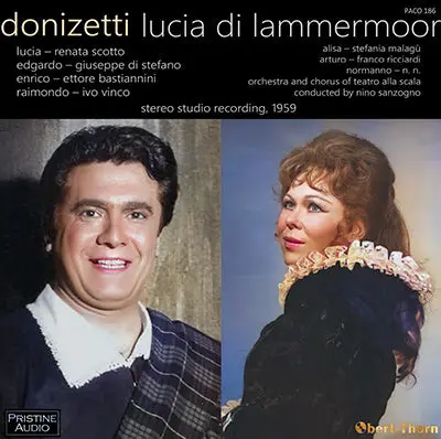 Scotto & Di Stefano In Donizetti's Lucia Di Lammermoor (1959, Stereo) - Paco186 - Cd 1