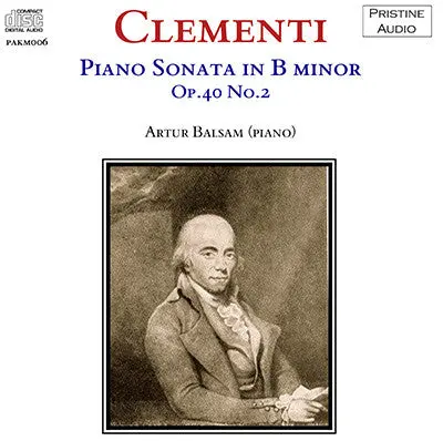 Balsam Clementi: Piano Sonata In B Minor (1953) - Pakm006 1
