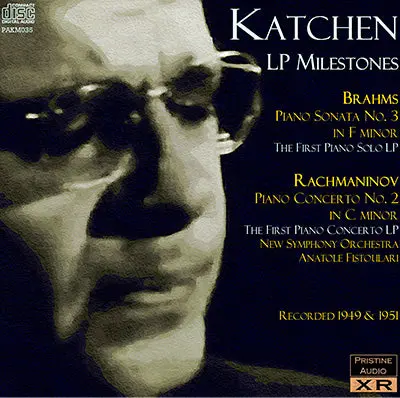 Katchen Brahms: Piano Sonata No. 3; Rachmaninov: Piano Concerto No. 2 (1949/51) - Pakm035 - Cd 1