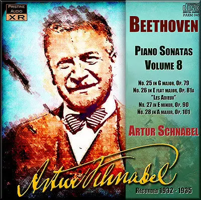 Schnabel Beethoven: Complete Piano Sonatas, Vol. 8 (1932-35) - Pakm045 1