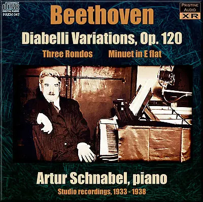Schnabel Beethoven: Diabelli Variations, Rondos, Minuet (1933-38) - Pakm047 - Cd 1