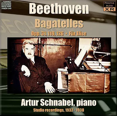 Schnabel Beethoven: Bagatelles (1932-38) - Pakm049 1
