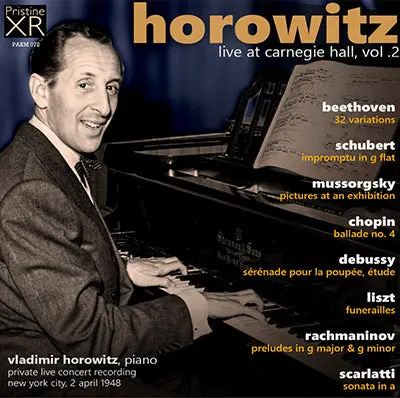 Horowitz Live At Carnegie Hall, Volume 2 (1948) - Pakm072 1