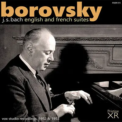 Borovsky Bach: English And French Suites (1952/53) - Pakm074 - Cd 1