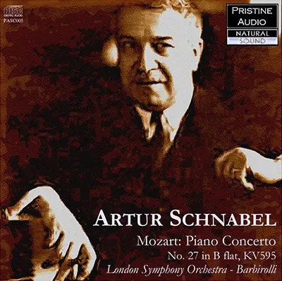 Schnabel Mozart: Piano Concerto No. 27 (1934) - Pasc005 1
