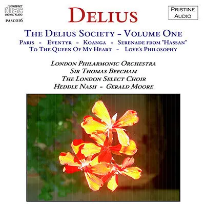 Beecham The Delius Society - Volume One (1934) - Pasc016 1