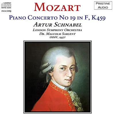 Schnabel Mozart: Piano Concerto No. 19 (1937) - Pasc019 - Cd 1