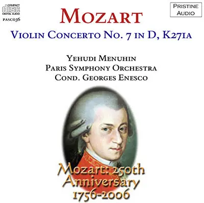 Menuhin Mozart: Violin Concerto No. 7 (1932) - Pasc036 - Cd 1
